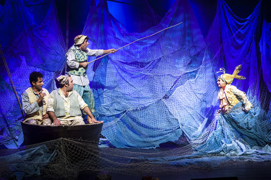 תמונת מופע: הצגת ילדים-הדייג ודג הזהב - תיאטרון השעה
